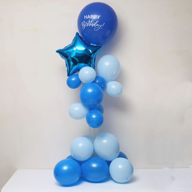 Set od 21 balona, materijal: aluminijska folija, oblik: okrugli, tip balona: set, pogodne prilike: rođendani, vjenčanja, blagdani