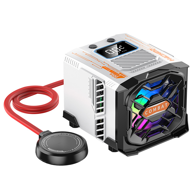 FY-01 Σύστημα Υγρής Ψύξης, 45W Ηλιαγωγικός Ψύκτης, ABS + Αλουμίνιο, Διασύνδεση Type-C, Βάρος 900 g, κατάλληλο για κινητά και tablets, Αθόρυβη λειτουργία για Live Streaming