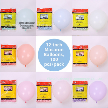 Lateks baloni, debeli makaron stil, težina 2,8 g, za unutarnje dekoracije na vjenčanjima i zabavama; pogodni za koncerte i festivale