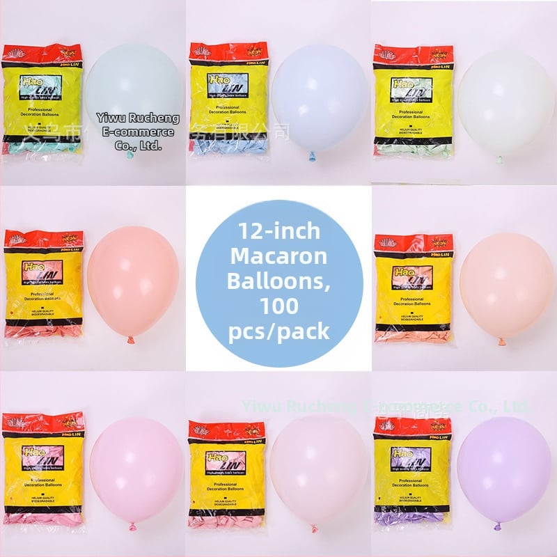 Lateks baloni, debeli makaron stil, težina 2,8 g, za unutarnje dekoracije na vjenčanjima i zabavama; pogodni za koncerte i festivale