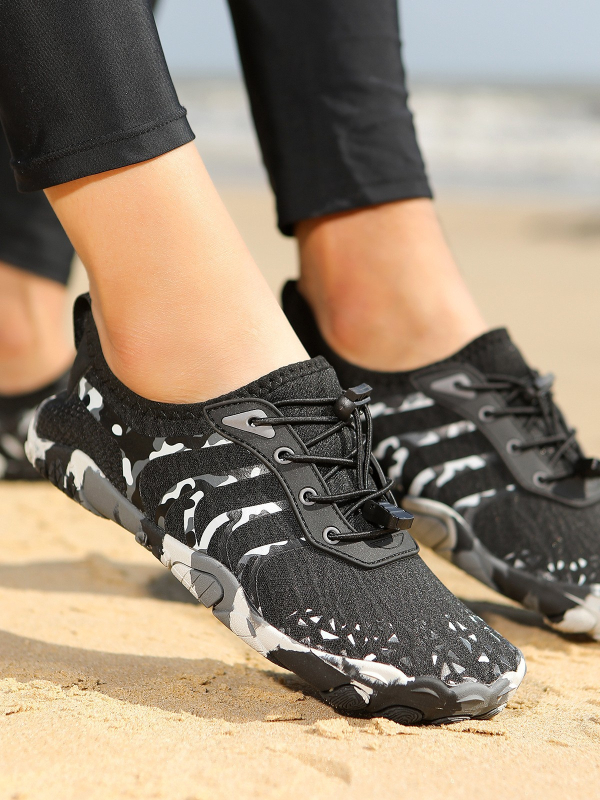 Suxi Shoes vodene cipele, prozračni mrežasti gornji dio, brzo sušeće, EVA srednji potplat, prirodna kaučukova potplata, prednje vezivanje