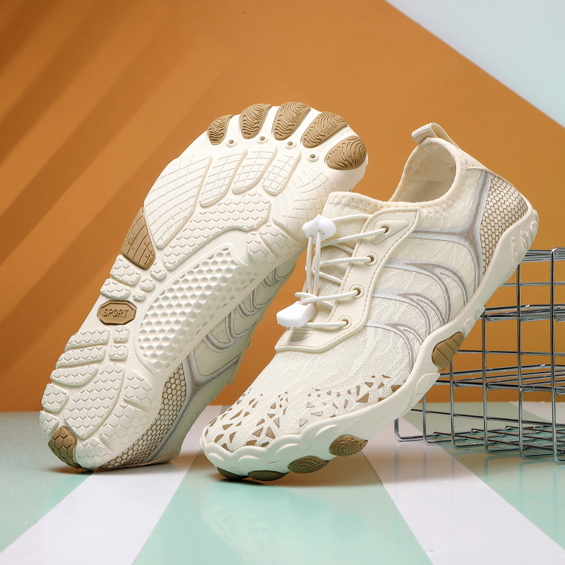 Suxi Shoes vodene cipele, prozračni mrežasti gornji dio, brzo sušeće, EVA srednji potplat, prirodna kaučukova potplata, prednje vezivanje