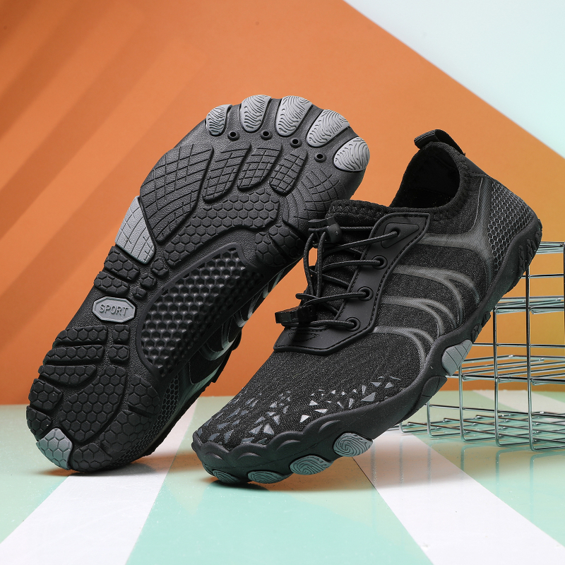 Suxi Shoes vodene cipele, prozračni mrežasti gornji dio, brzo sušeće, EVA srednji potplat, prirodna kaučukova potplata, prednje vezivanje