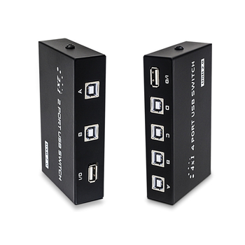 US-1A4B USB prekidač za dijeljenje pisača, kompatibilan s Windowsom 7