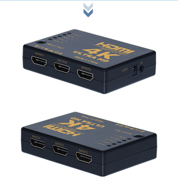 HDMI prekidač 5x1, 4K 30 Hz, s daljinskim upravljačem