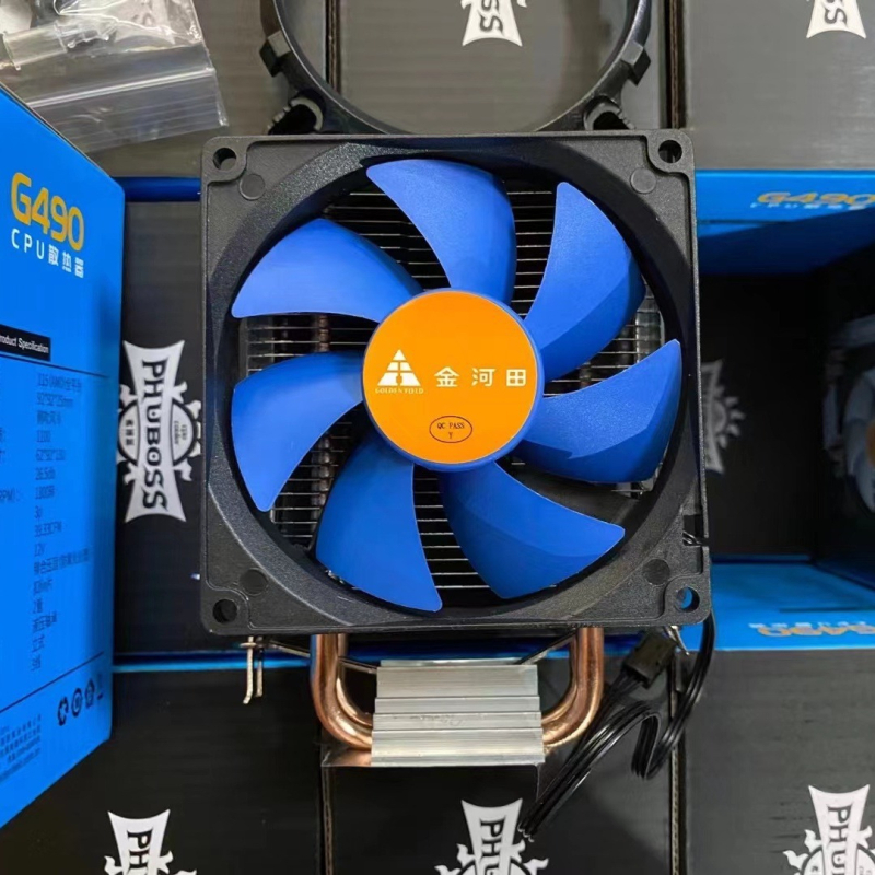 Jinhetian G490 CPU hladnjak — bakrena konstrukcija, dvostruki toplovodi, tornski dizajn, kompatibilan s više platformi