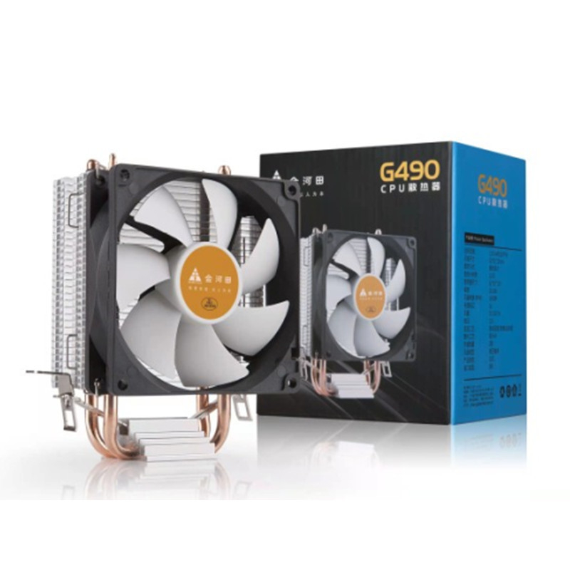 Jinhetian G490 CPU hladnjak — bakrena konstrukcija, dvostruki toplovodi, tornski dizajn, kompatibilan s više platformi