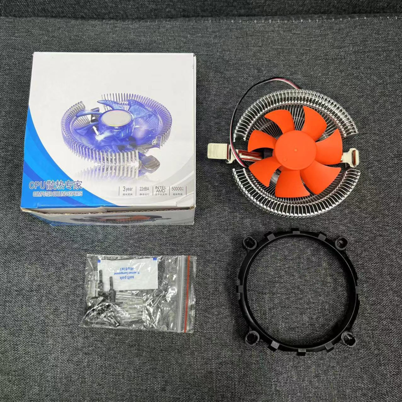 Cooler pentru CPU cu 4 țevi termice, răcire cu ventilator, rezistență la temperaturi înalte