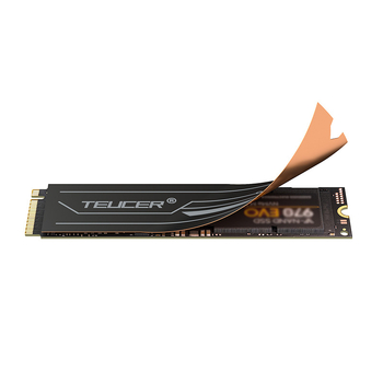 Hlađenje za M.2 2280 SSD, bakar + grafen, pasivno hlađenje, tih, 20 g