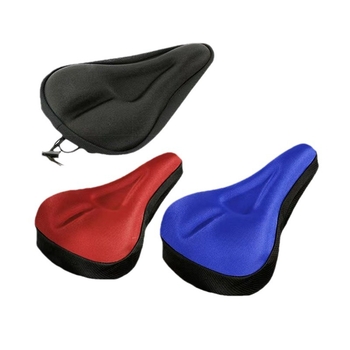 Chengyang husă pentru șa de bicicletă – burete moale, îngroșat, fără silicon, potrivire universală, model Triangle straight slot seat cushion, pentru biciclete de munte