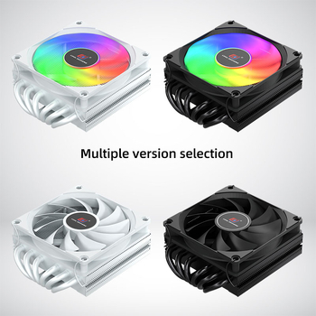 Cooler pentru CPU HP450V6 cu 6 conducte termice, aliaj cupru-aluminiu, 800-1800 RPM, compatibil LGA1700