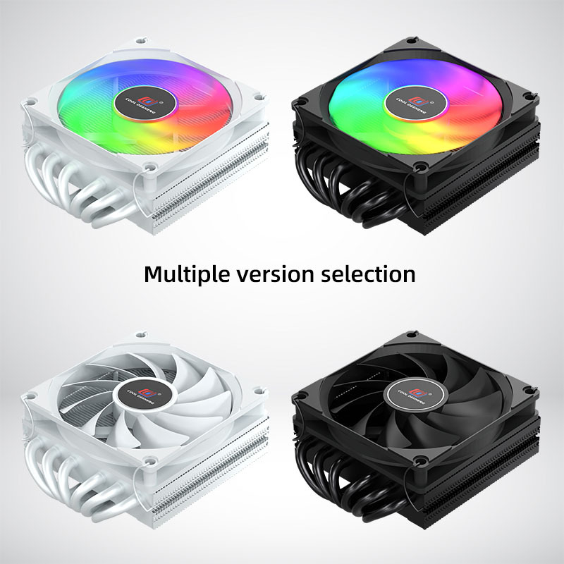 Cooler pentru CPU HP450V6 cu 6 conducte termice, aliaj cupru-aluminiu, 800-1800 RPM, compatibil LGA1700