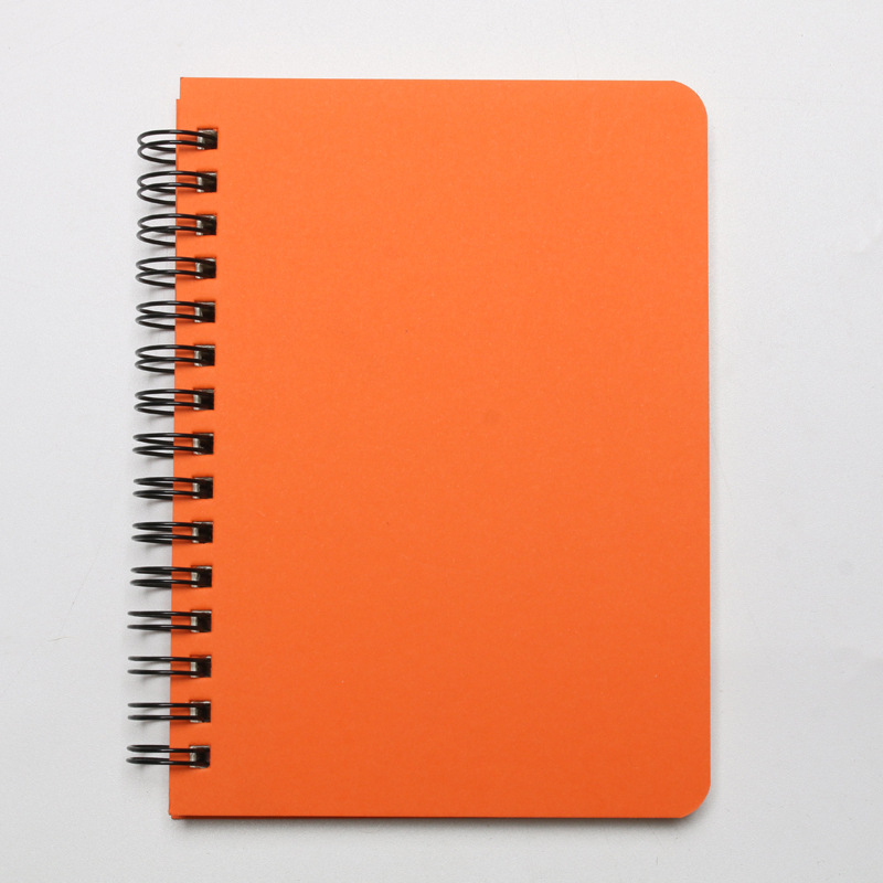 Caiet spiral din kraft cu imprimare de logo, copertă moale, 50 foi/100 pagini, hârtie 100 g, seria Chengxi 32 Coil Book