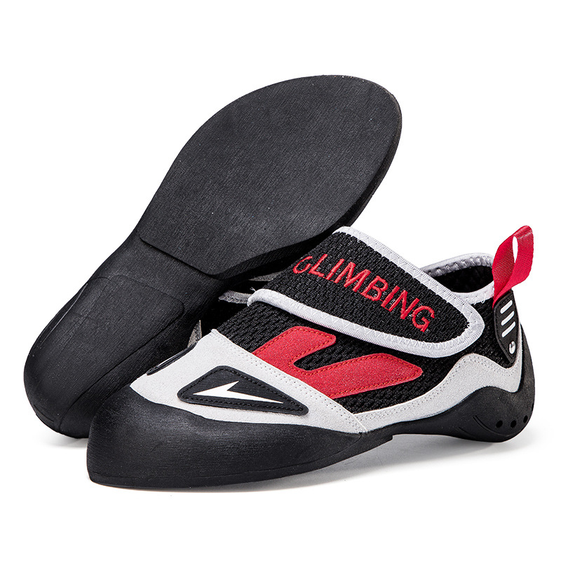 Παιδικά παπούτσια αναρρίχησης με Velcro, σόλα από καουτσούκ και εσωτερικό με δίχτυ