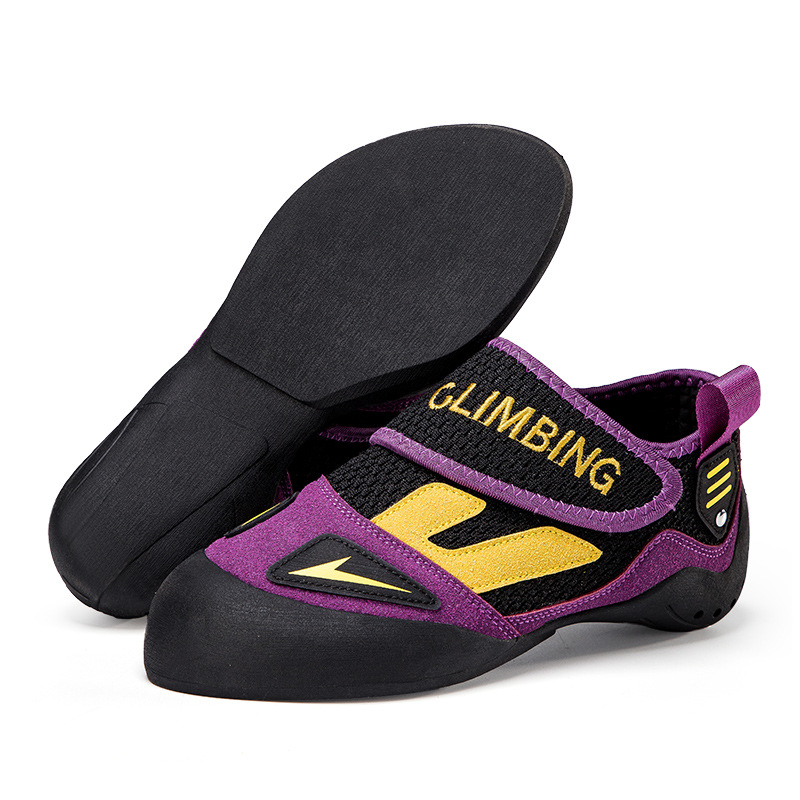 Παιδικά παπούτσια αναρρίχησης με Velcro, σόλα από καουτσούκ και εσωτερικό με δίχτυ