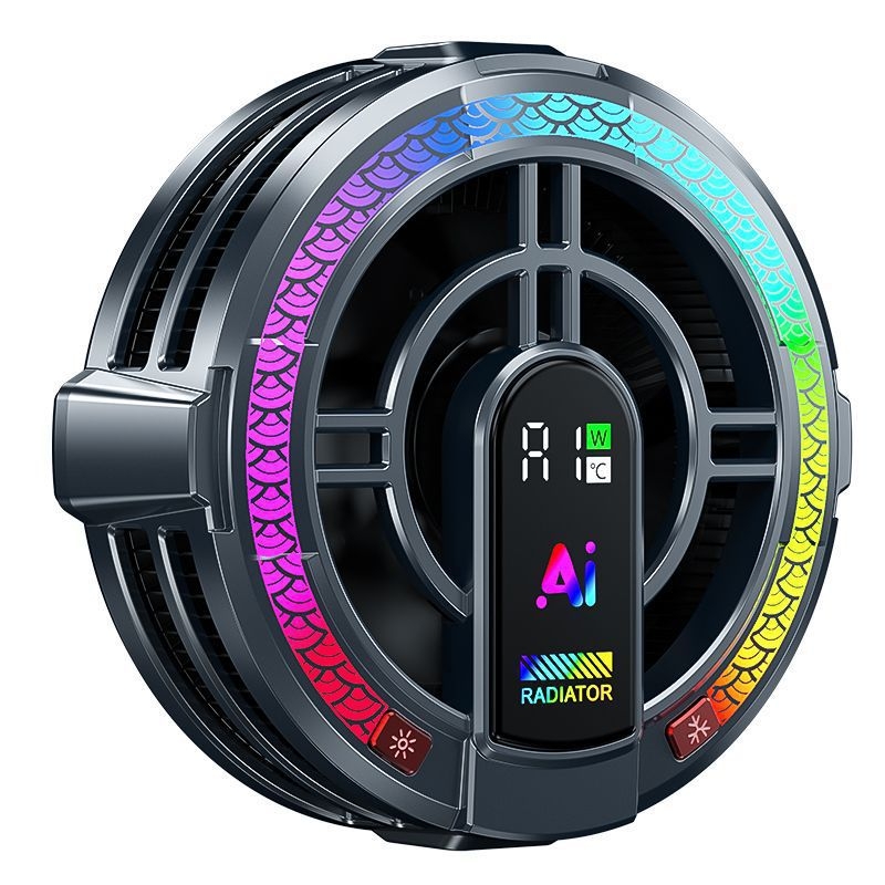 TH06 hladnjak za tablet — 24W, digitalni prikaz, četiri brzine podešavanja, magnetsko pričvršćivanje, Type-C sučelje