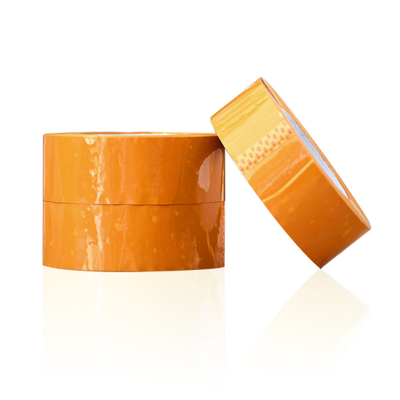 Paketna traka od BOPP-a, prozirna, visoka adhezija; debljina filma 52–55 μm; prozirno ljepilo; rezanje alatima; kratkoročna temperaturna otpornost do 80°C