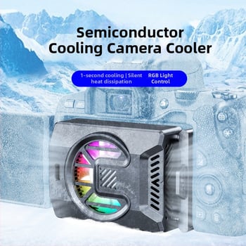 Răcitor semiconductiv pentru camere mirrorless Sony, Fujifilm și Canon — TH-273, 15W, Type-C, ABS