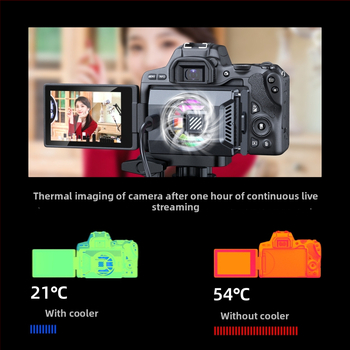 Răcitor semiconductiv pentru camere mirrorless Sony, Fujifilm și Canon — TH-273, 15W, Type-C, ABS