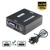 VGA to HDMI pretvarač, model 3-1, kabel duljine 0.1 m, namijenjeno TV liniji, daljinsko buđenje nije podržano, napajanje nije podržano