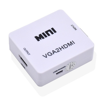 VGA to HDMI pretvarač, model 3-1, kabel duljine 0.1 m, namijenjeno TV liniji, daljinsko buđenje nije podržano, napajanje nije podržano