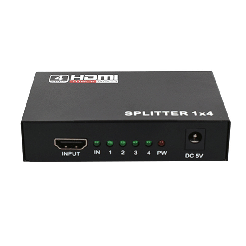 HDMI prekidač i razdjelnik, 1 ulaz/4 izlaza, 4K/1080P, daljinsko buđenje, model A126