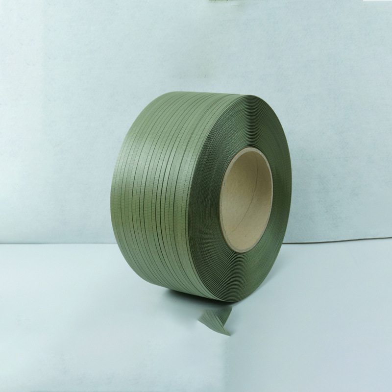 Bandă de ambalare PP pentru mașini de ambalat manuale/semiautomate — grosime 0,9 mm, rezistență la tracțiune 40, diametru exterior al rolei 40, diametru interior 20