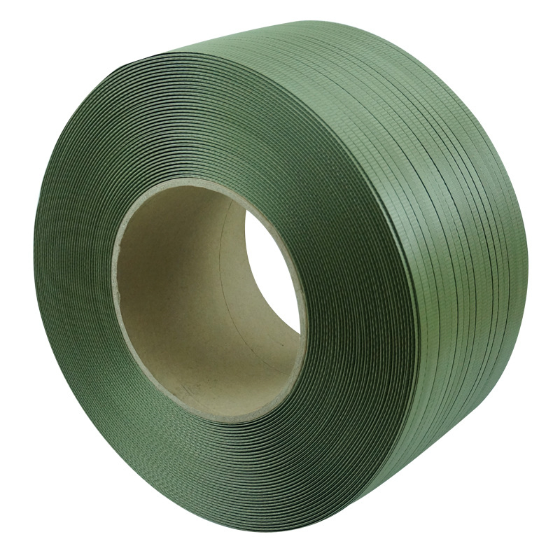 Bandă de ambalare PP pentru mașini de ambalat manuale/semiautomate — grosime 0,9 mm, rezistență la tracțiune 40, diametru exterior al rolei 40, diametru interior 20