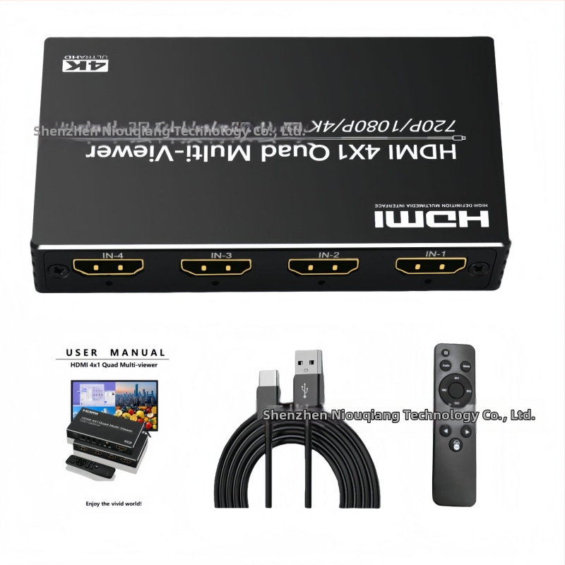 HDMI splitter s 1 ulazom i 4 izlaza za 4K višestruko prikazivanje, Nk-BT41, Niu qiang