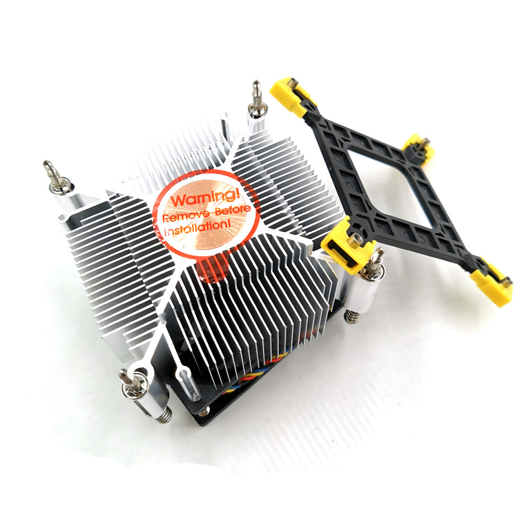 Cooler CPU pentru LGA1150/1151/1155/1156/1200/1700 – ventilator PWM 4 pini silențios, radiator cupru-aluminiu, rulmenți hidraulici, 2000 RPM, 22 dB, reglaj unghi multiplu, gestionare cabluri