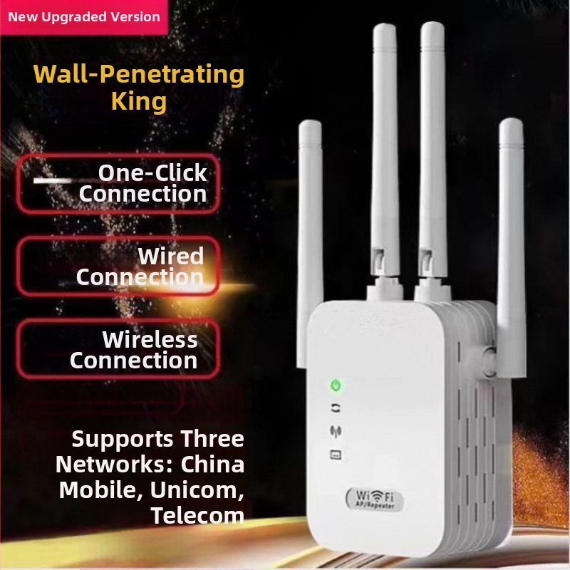 5G dvojpásmový WiFi opakovač a zosilňovač signálu pre domáci router