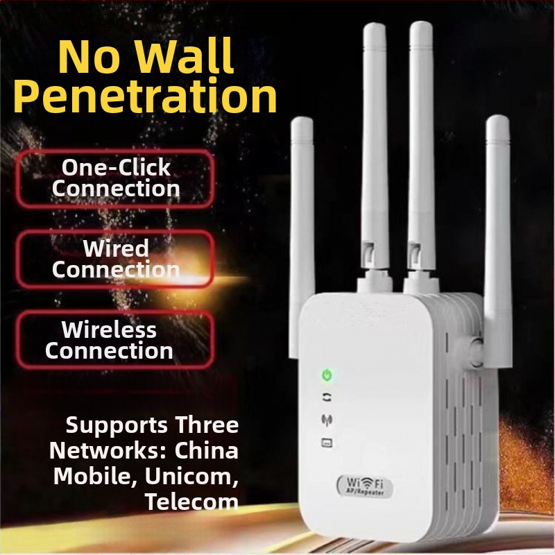 5G dvojpásmový WiFi opakovač a zosilňovač signálu pre domáci router