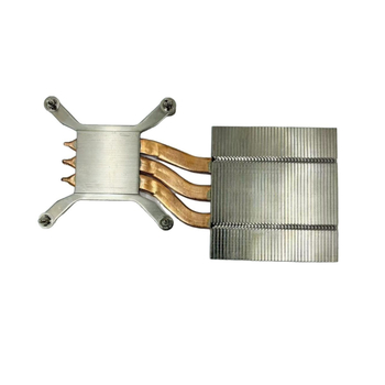 Radiator pentru placă video cu 3 țevi din cupru, aliaj cupru-aluminiu, răcire silențioasă și rezistentă la praf, ventilator 8017/7015 cu placă posterioară și țeavă termică