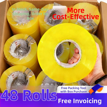 Prozirna pakirajuća traka s BOPP filmom i ljepilom na bazi vode; namijenjena za brtvljenje i pakiranje; temperaturna otpornost -20 do 40 °C; jaka adhezija.