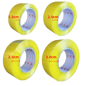 Prozirna pakirajuća traka s BOPP filmom i ljepilom na bazi vode; namijenjena za brtvljenje i pakiranje; temperaturna otpornost -20 do 40 °C; jaka adhezija.