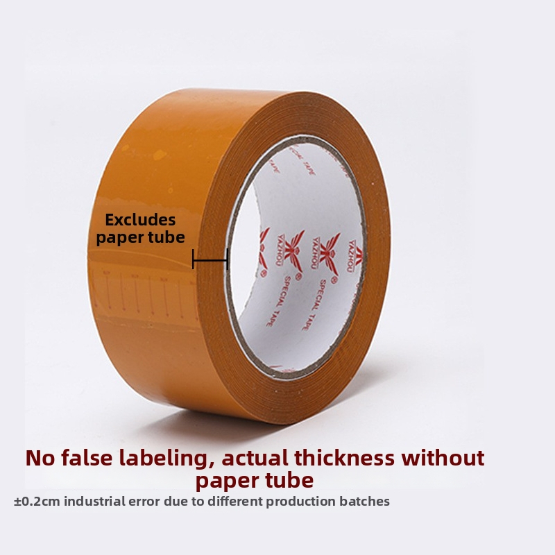 Prozirna pakirajuća traka s BOPP filmom i ljepilom na bazi vode; namijenjena za brtvljenje i pakiranje; temperaturna otpornost -20 do 40 °C; jaka adhezija.