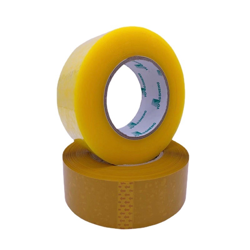 Prozirna pakirajuća traka s vodom baziranim ljepilom za strojno zatvaranje i logističko pakiranje, BOPP film, 50 μm, površina za pisanje