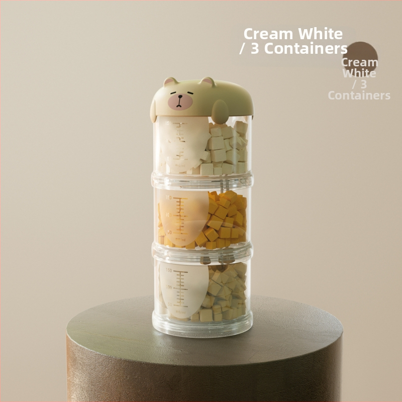 Cutie portabilă multistrat pentru depozitarea hranei pentru animale, sigilată și rezistentă la umezeală, brand Le zhen, set de 120 bucăți