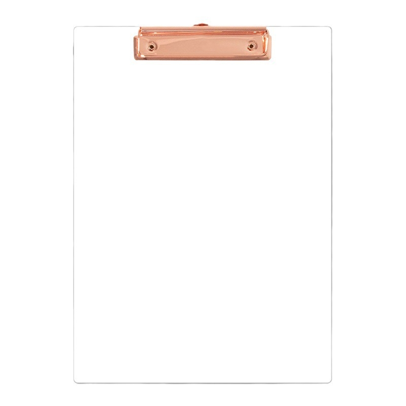 Plastična ploča A4 s snažnim stezaljkom i klipom za ploču, veličina stezaljke 100×300, debljina ploče 0,3 cm, kompatibilno s A4 dokumentima