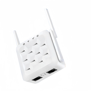 WiFi επεκτατής Mini Square Type με ενισχυτή που διεισδύει στον τοίχο, 802.11n, 300Mbps, Cat5 καλώδιο, 110–220V