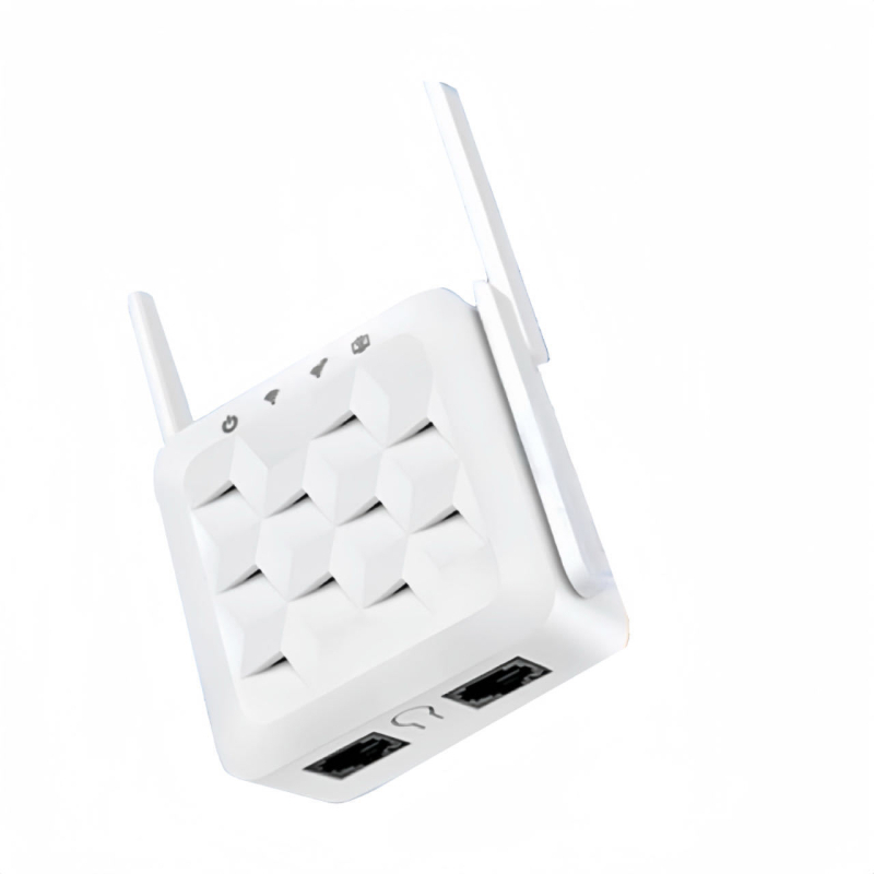 WiFi επεκτατής Mini Square Type με ενισχυτή που διεισδύει στον τοίχο, 802.11n, 300Mbps, Cat5 καλώδιο, 110–220V