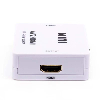 Convertor HDMI către AV XC-1080P, adaptor HDMI2AV pentru TV, 1080P, cablu de 0.5 m, Suport gestionare energiei