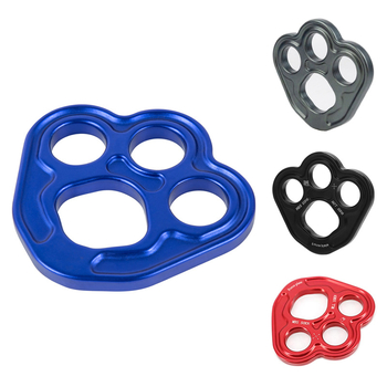 Placă de forță pentru alpinism cu patru găuri – YC1254, aliaj de aluminiu 7075, 100 buc./cutie, Yao Chuang