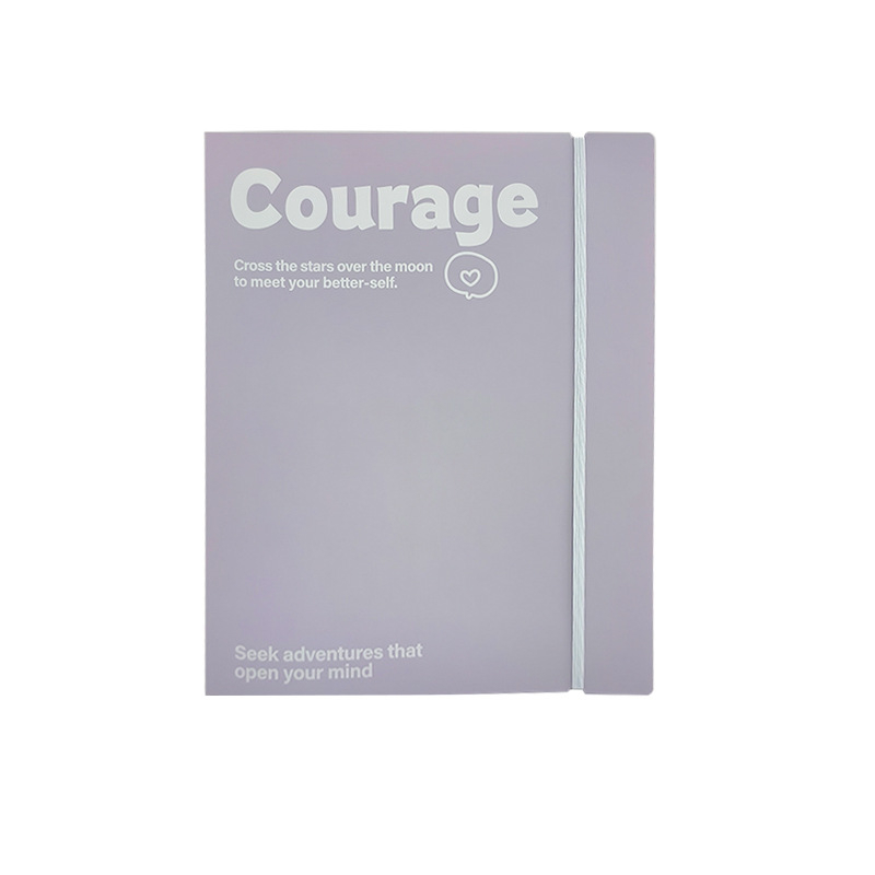 IDEALINK BINDER cu 3 găuri pentru A4, buzunar transparent pentru documente cu curea