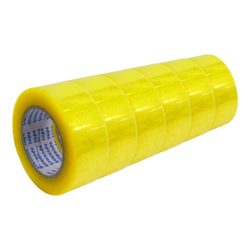 Опаковъчна лента с BOPP филм, 52 μm дебелина, прозрачно лепило, силна адхезия, -20 до 40°C