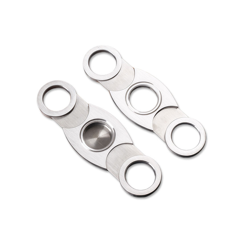 Zastrihávač cigár, nerezová oceľ, ručná práca, brúsený povrch, prispôsobiteľný, model XJJ-800