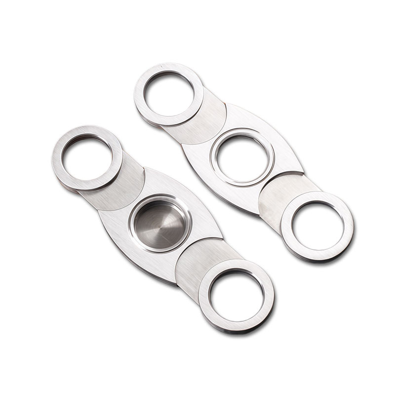 Zastrihávač cigár, nerezová oceľ, ručná práca, brúsený povrch, prispôsobiteľný, model XJJ-800