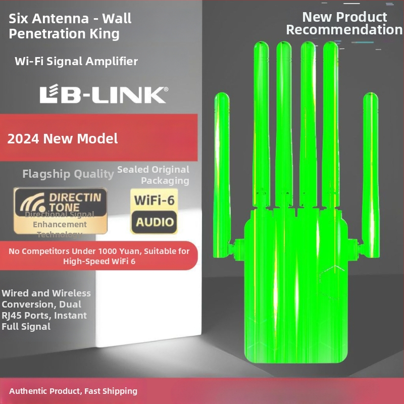 WiFi zosilňovač signálu 5G Gigabit, dvojpásmový, cez stenu, domáci bezdrôtový opakovač