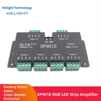SP901E LED kontroler za LED trake sa SPI signalom i terminalo sučelje, 5–24V, IP20