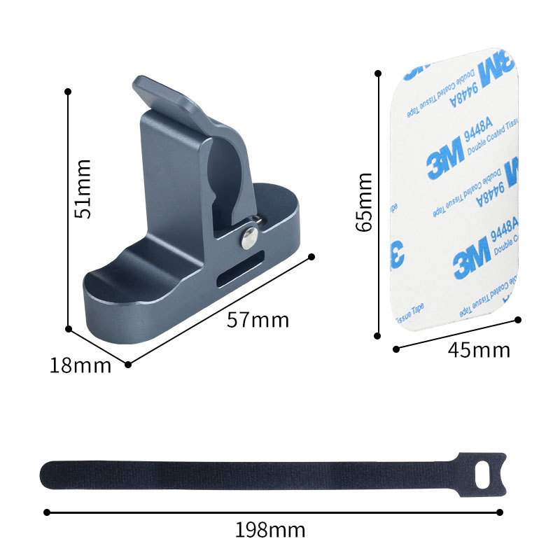 Cookbool алуминиев държач за пури с мощен магнит, усилен колан, персонализируем